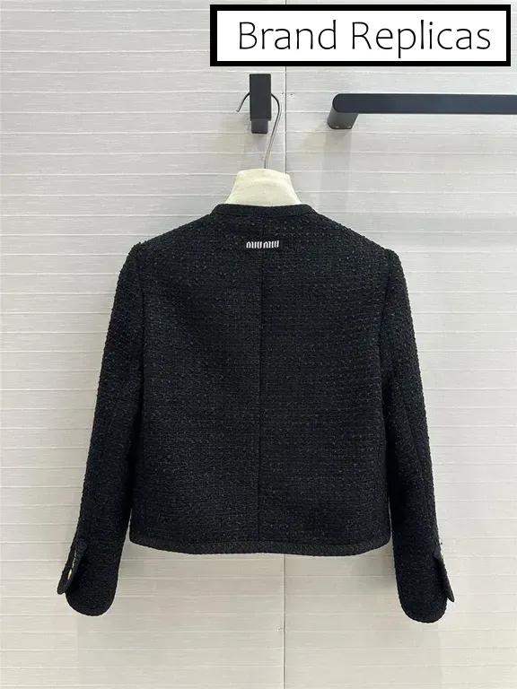 Miumiu tweed cropped jacket